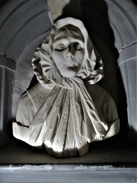 welford church, berks (26) c17 tomb effigy of elizabeth mundy +1689