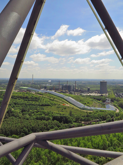 Blick vom Tetraeder ...