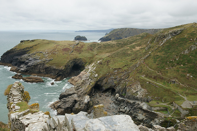 Cliffs At Tintagel