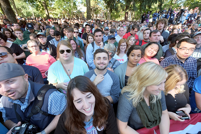 Some but not all students seemed enthusiastic