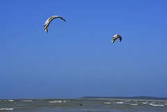 Plage du Crotoy en marée haute