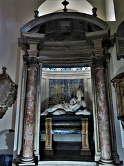 chelsea old church, london (83) c17 effigy of jane cheyne +1669 on tomb that eventually commemorated her husband charles too +1698 designed by pietro bernini in 1672 and carved by antonio raggi