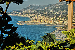 Ventimiglia - Grimaldi superiore - versus Menton