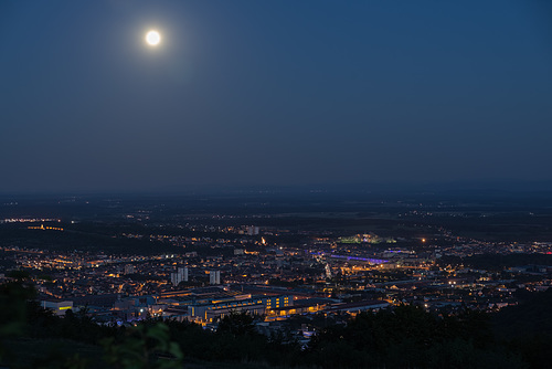 BELFORT: Fort du Salbert: Pleine lune du 29 Août 2015. 04