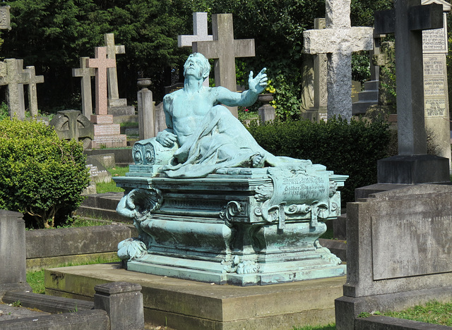 marylebone cemetery, east finchley, london