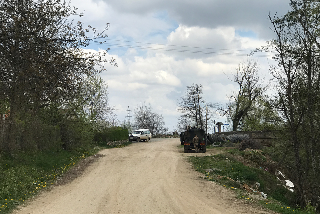 Walking from Deçani Monastery to Isniq Village, Kosovo