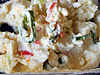 Frischkäse-Salat ...