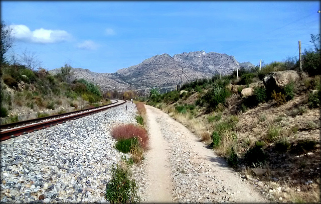 Disused railway, Sierra de La Cabrera