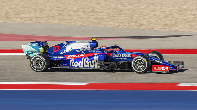 Pierre Gasly at the United States Grand Prix