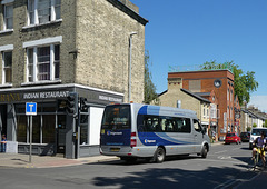 Stagecoach in Cambridge (Cambus) 44006 (BV66 GRZ) working Mill Road shuttle 2A - 5 Jul 2019 (P1030044)