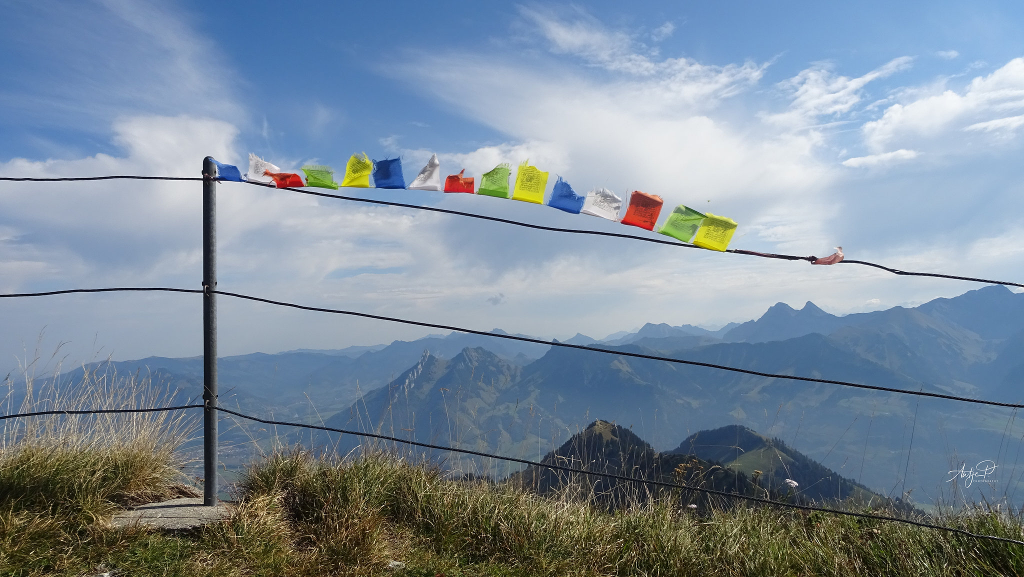 les drapeaux de prière