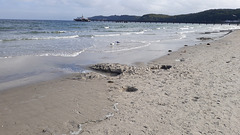 Am Strand von Binz