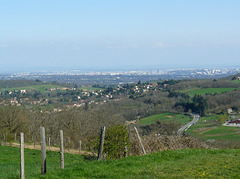 Vue sur Lyon !