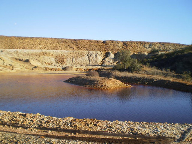 Pink lagoon.