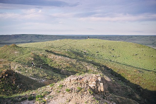 a trail to a view