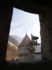 Chillion Castle, Looking through the Embrasure