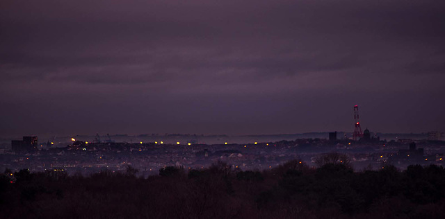 Dawn at Thurstaston Hill