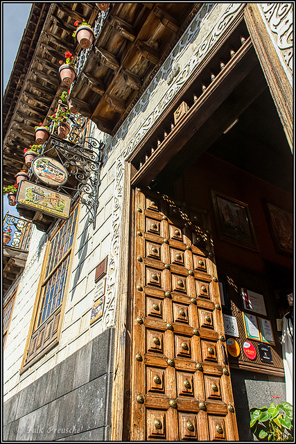 Eingangstür zum Casa de Los Balcones