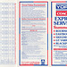 York Bros holiday service timetable 1994
