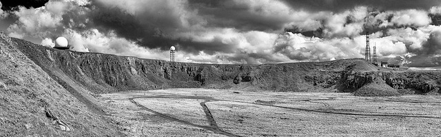 Titterstone Old Quarry, Clee Hills, Shropshire, UK.