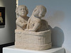 Musée d'Histoire de Marseille : chapiteaux du Moyen Âge.