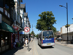 Stagecoach in Cambridge (Cambus) 44006 (BV66 GRZ) working Mill Road shuttle 2A - 5 Jul 2019 (P1030039)