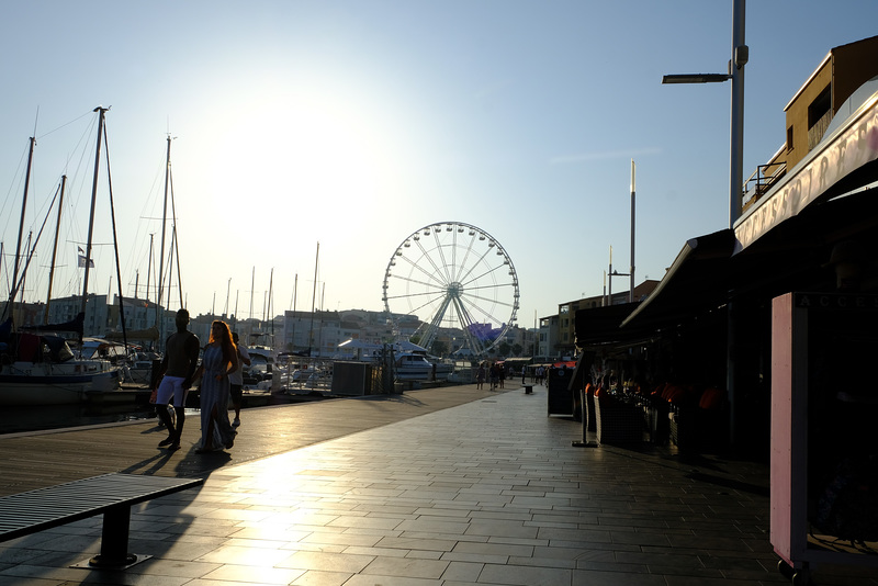 contre jour au port DSCF1183