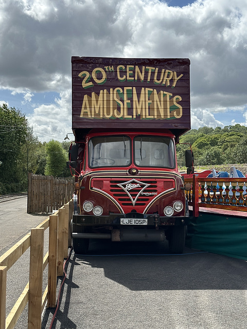 Foden Gardener 180 Lorry LJE 105P, Black Country Museum.