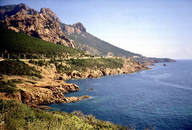 Massif de l'Estérel an der Côte d'Azur