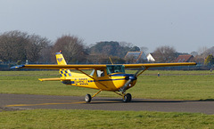 G-BSCZ at Solent Airport (1) - 23 February 2019