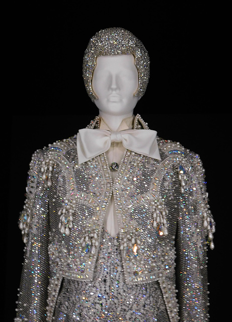 Detail of the Ensemble by Michael Travis in the Metropolitan Museum of Art, August 2019