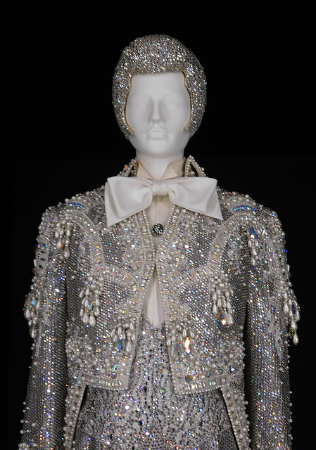 Detail of the Ensemble by Michael Travis in the Metropolitan Museum of Art, August 2019