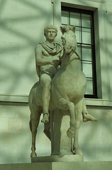 Marble Statue of a Youth on Horseback in the British Museum, April 2013