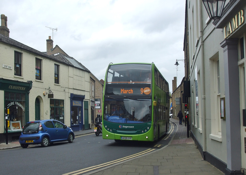 DSCF7526 Stagecoach East 15465 (AE09 GYP) in Ely - 5 Jun 2017