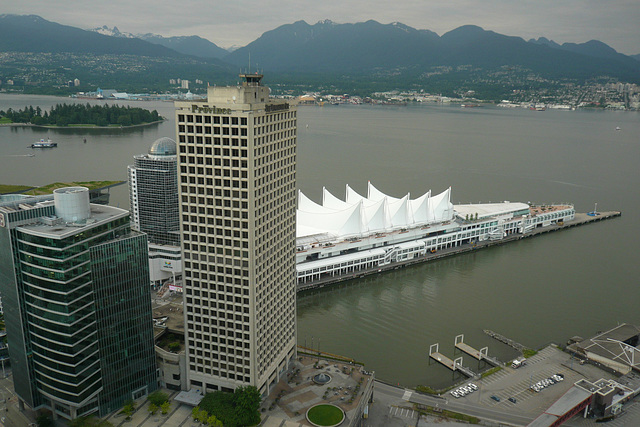 Vancouver Harbour At Dusk