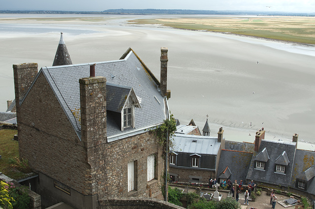 The Rooftops of Mont Saint Michel (x)