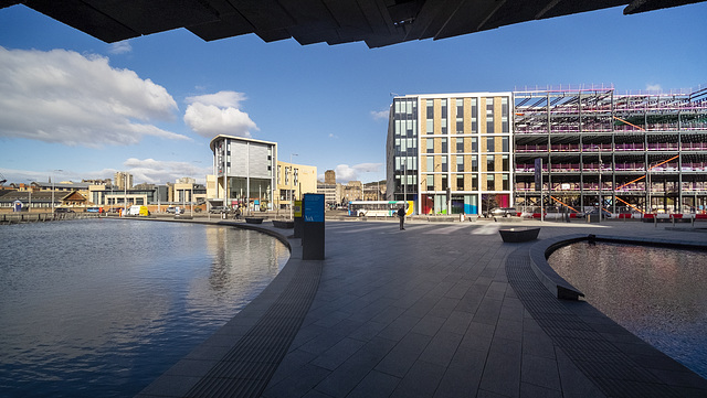 Dundee from the Entrance of the V&A