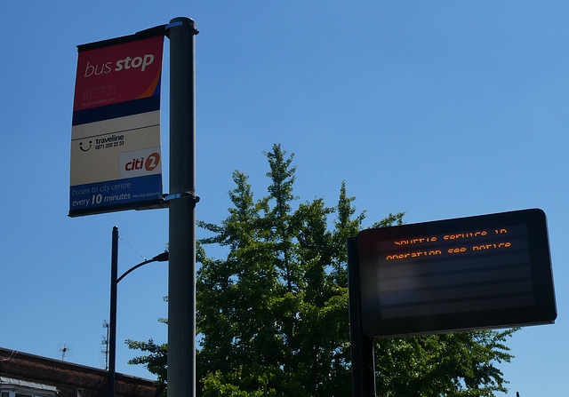 Disruption to bus services in Mill Road, Cambridge - 5 Jul 2019 (P1030030) Disruption to bus services in Mill Road, Cambridge - 5 Jul 2019 (P1030030)