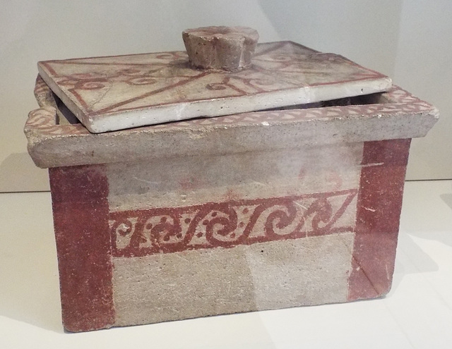 Iberian Larnax in the Archaeological Museum of Madrid, October 2022