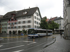 DSCN2201 Zugerland Verkehrsbetriebe (ZVB) Mercedes-Benz artic 3 in Zug - 16 Jun 2008