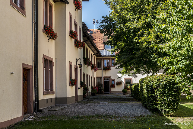 Vor dem Kloster St Märgen