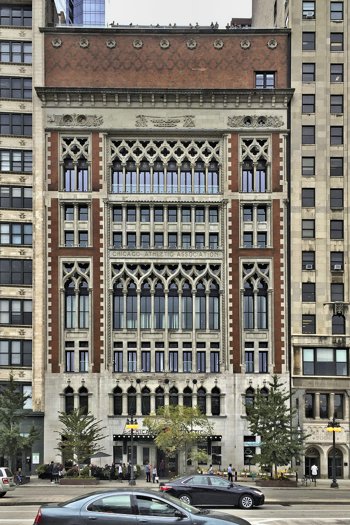 The Chicago Athletic Association Building – South Michigan Avenue, Chicago, Illinois, United States