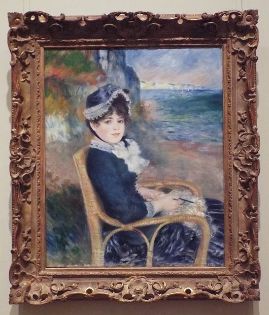 By the Seashore by Renoir in the Metropolitan Museum of Art, July 2018