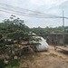 Vom zug aus, wenn sie Sihanoukville verlassen / Depuis le train en quittant Sihanoukville
