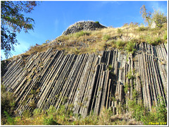 Basaltic organ pipes