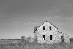 stone house B&W