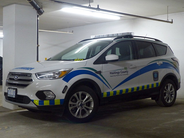 Hastings Quinte Paramedic Ford Escape - 14 May 2019