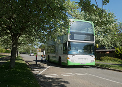 Stephensons of Essex 639 (YN55 NJK) in Bury St. Edmunds - 30 Apr 2025 (P1200911)