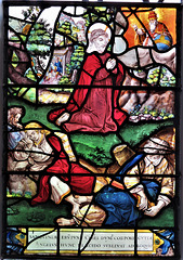chelsea old church, london (61)garden of gethsemane flemish? c16 glass