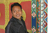 Un artiste peintre, Monastère de Kopan, Kathmandu (Népal)